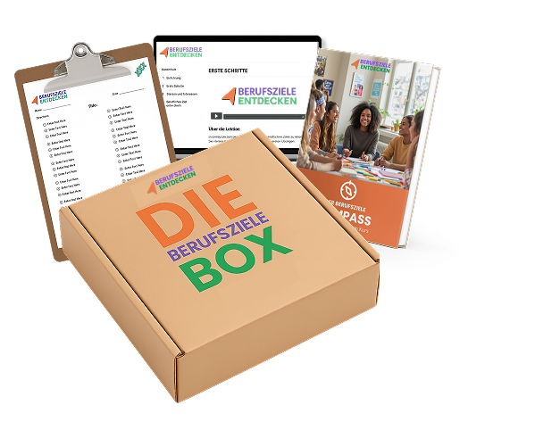 Berufsziele Box Mockup